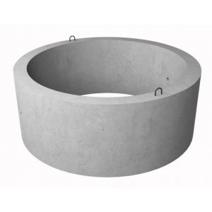 Inel din beton armat 90×110×90 cm pentru fântâni și canalizare, produs de BetonMaster