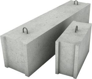 Bloc FS-3 800x300x800 mm din beton pentru fundații