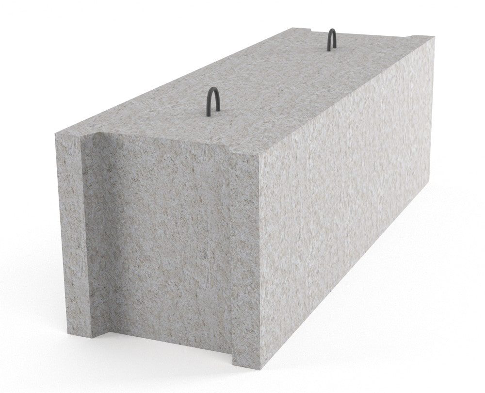 Bloc FS-4 800x400x800 mm din beton pentru fundații